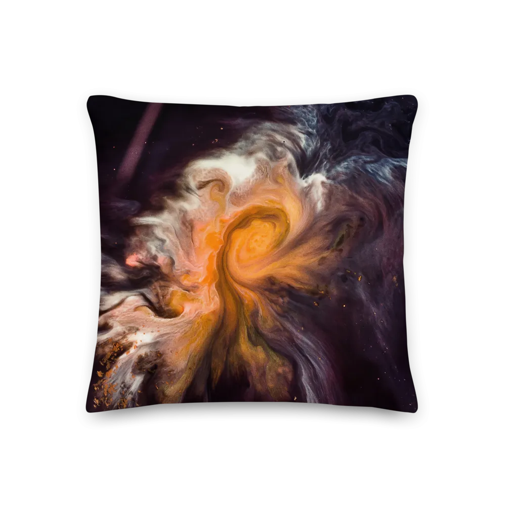 Abstract Painting Square Premium Pillow