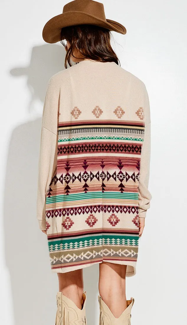 All Too Well Aztec Cardigan