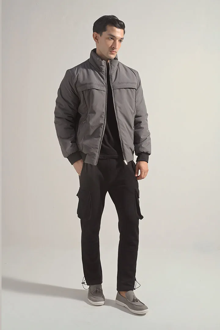 Bomber Jacket - Grey