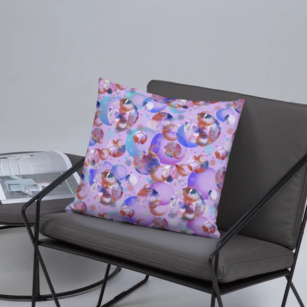 Bubbly Square Pillow