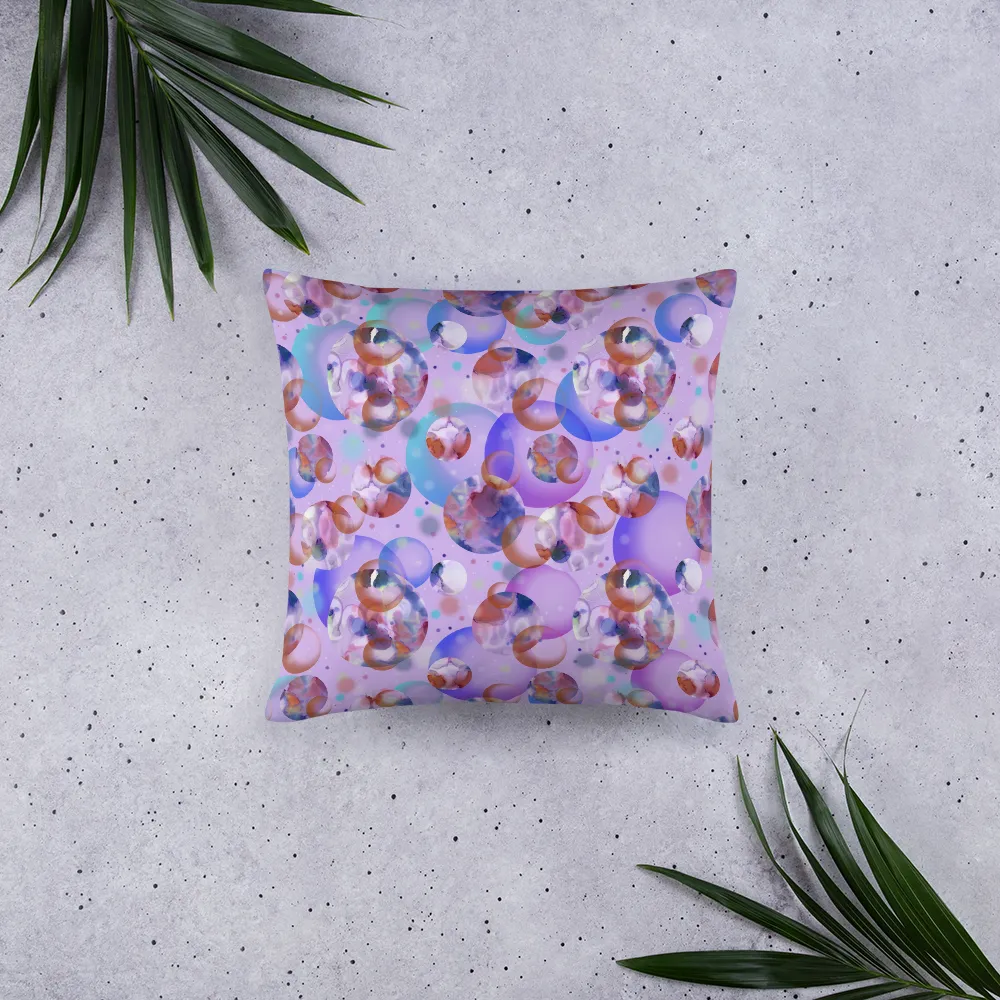 Bubbly Square Pillow