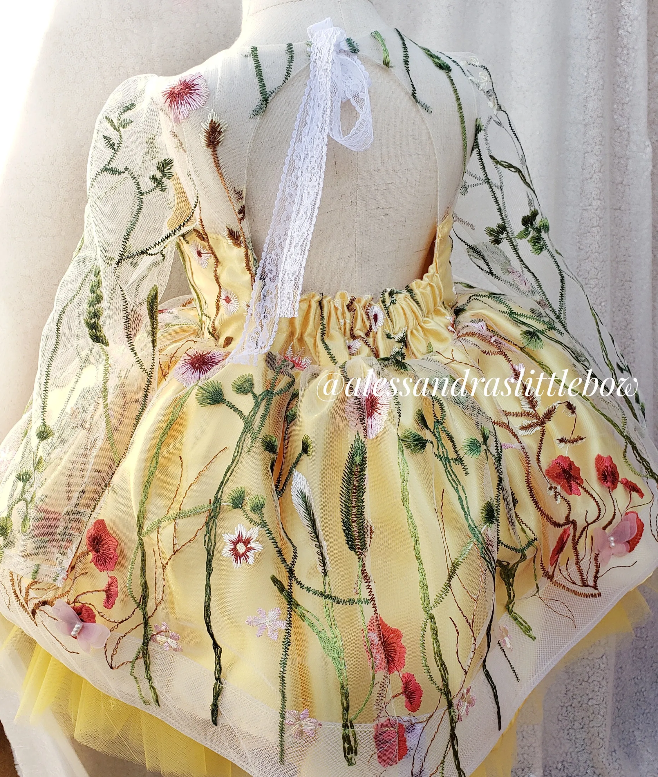 Butterfly Garden Couture Dress