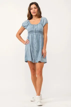 Charlene Dress - Summer Blue