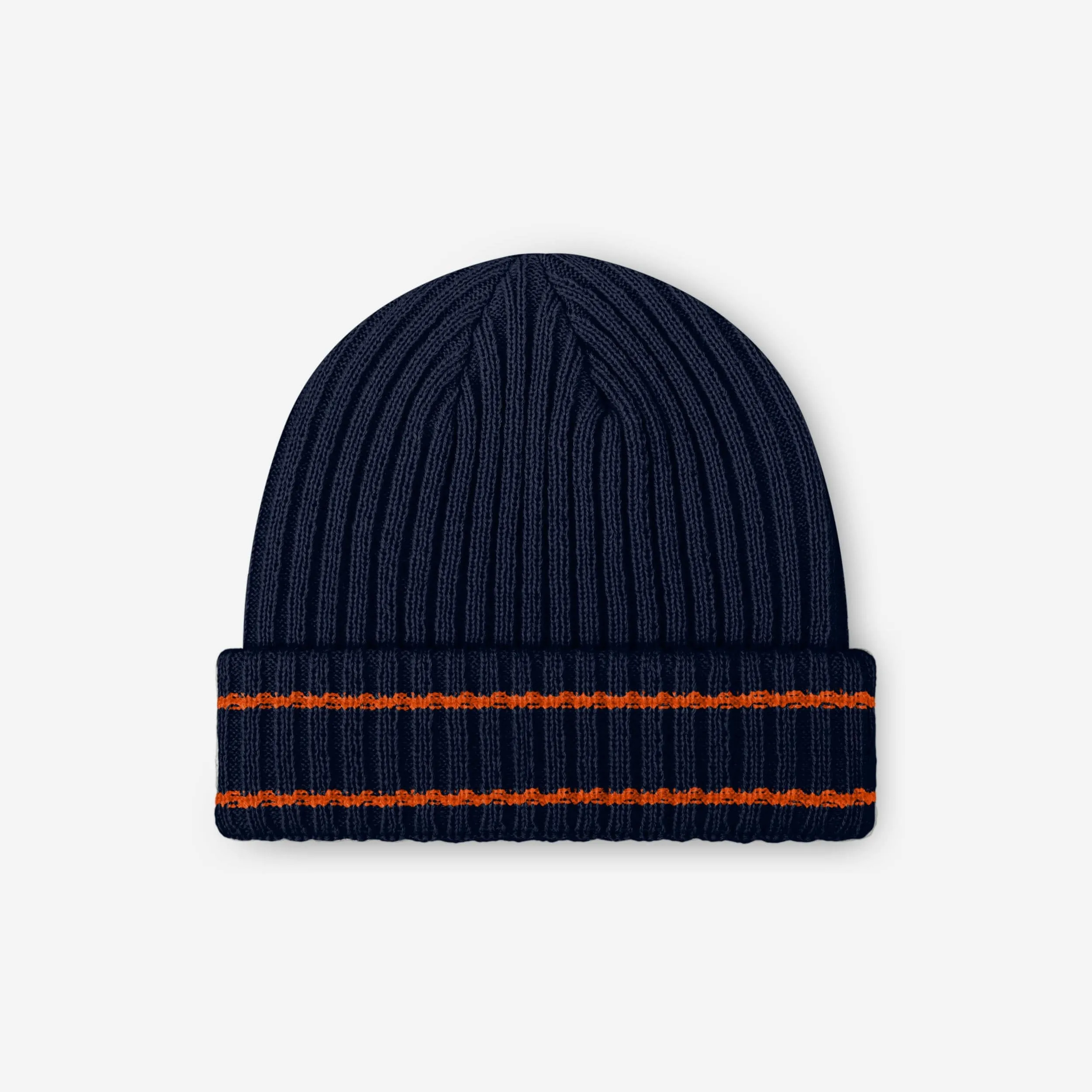 Chicago Bears Primary Logo Ribbed Beanie