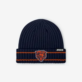 Chicago Bears Primary Logo Ribbed Beanie