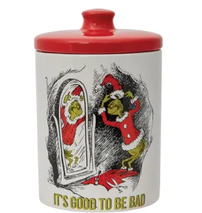 Classic Santa Grinch Canister