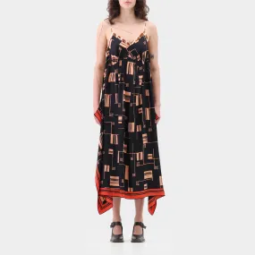 Dries Van Noten layered slip dress