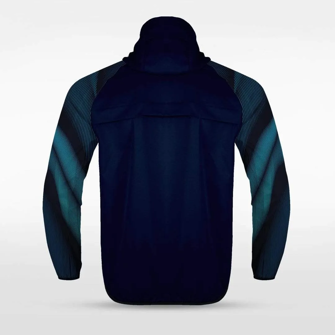 Embrace Aurora - Customized Men's Sublimated Full-Zip Waterproof