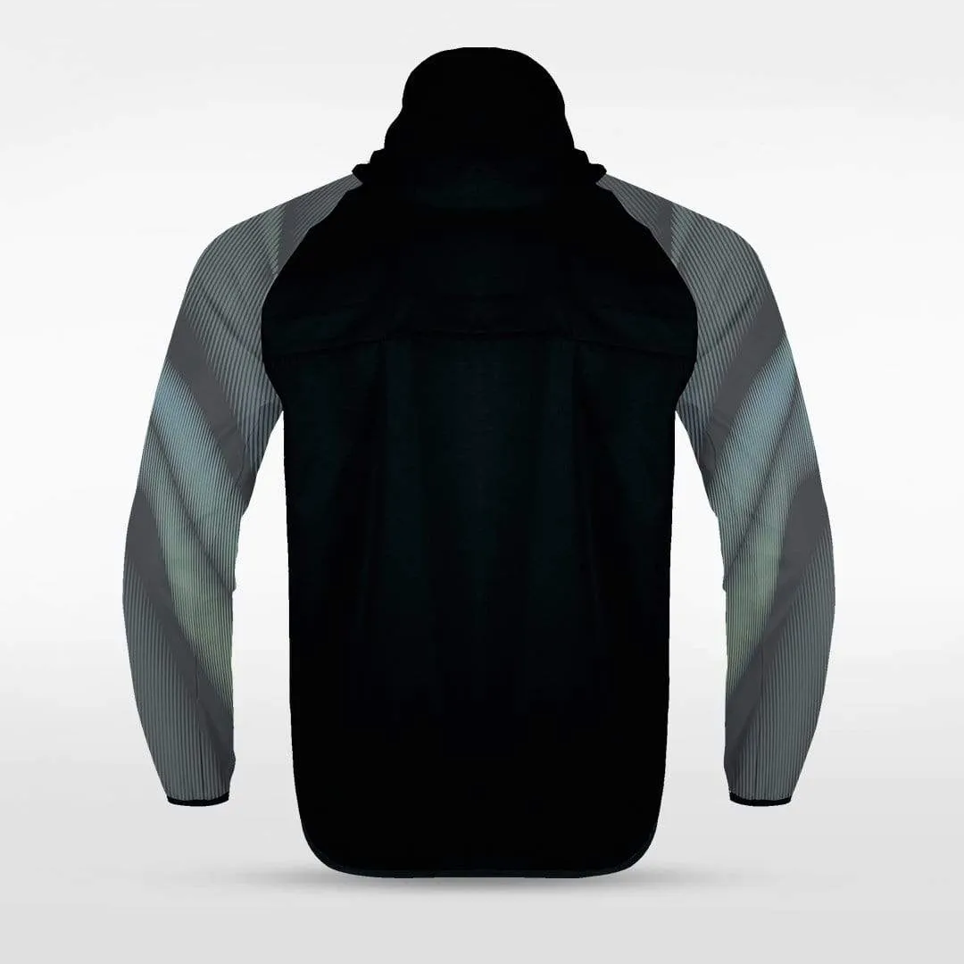 Embrace Aurora - Customized Men's Sublimated Full-Zip Waterproof