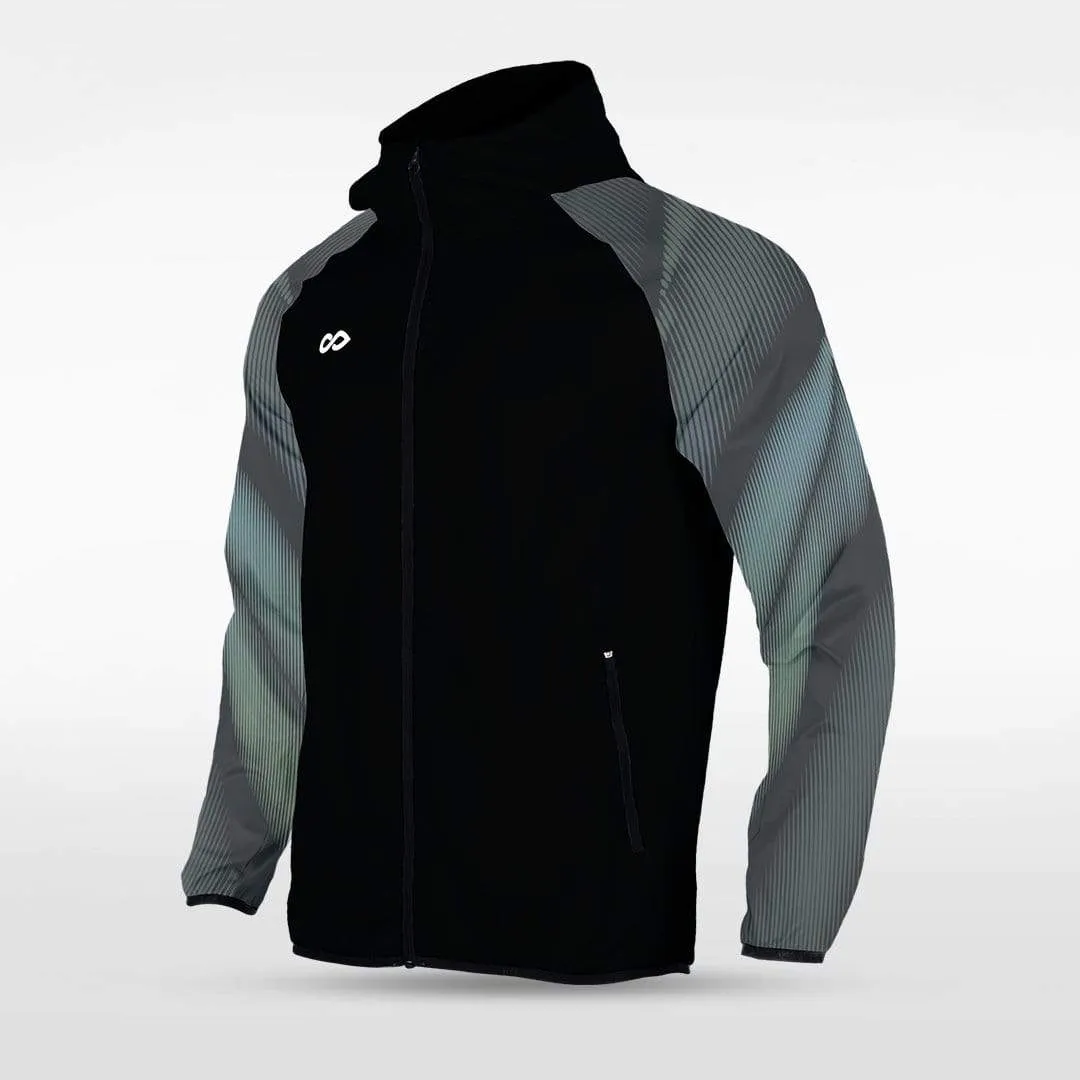 Embrace Aurora - Customized Men's Sublimated Full-Zip Waterproof