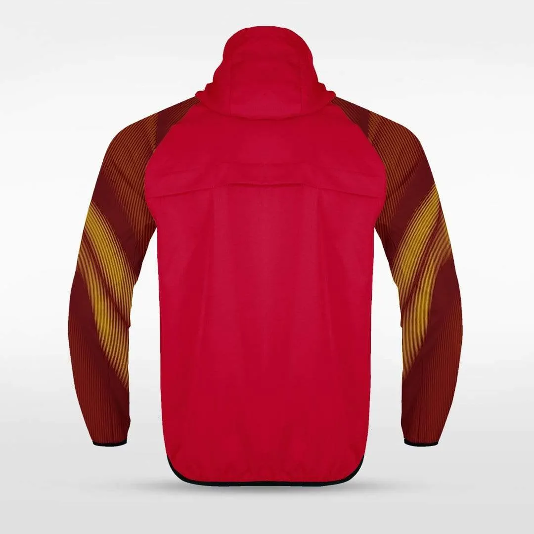 Embrace Aurora - Customized Men's Sublimated Full-Zip Waterproof