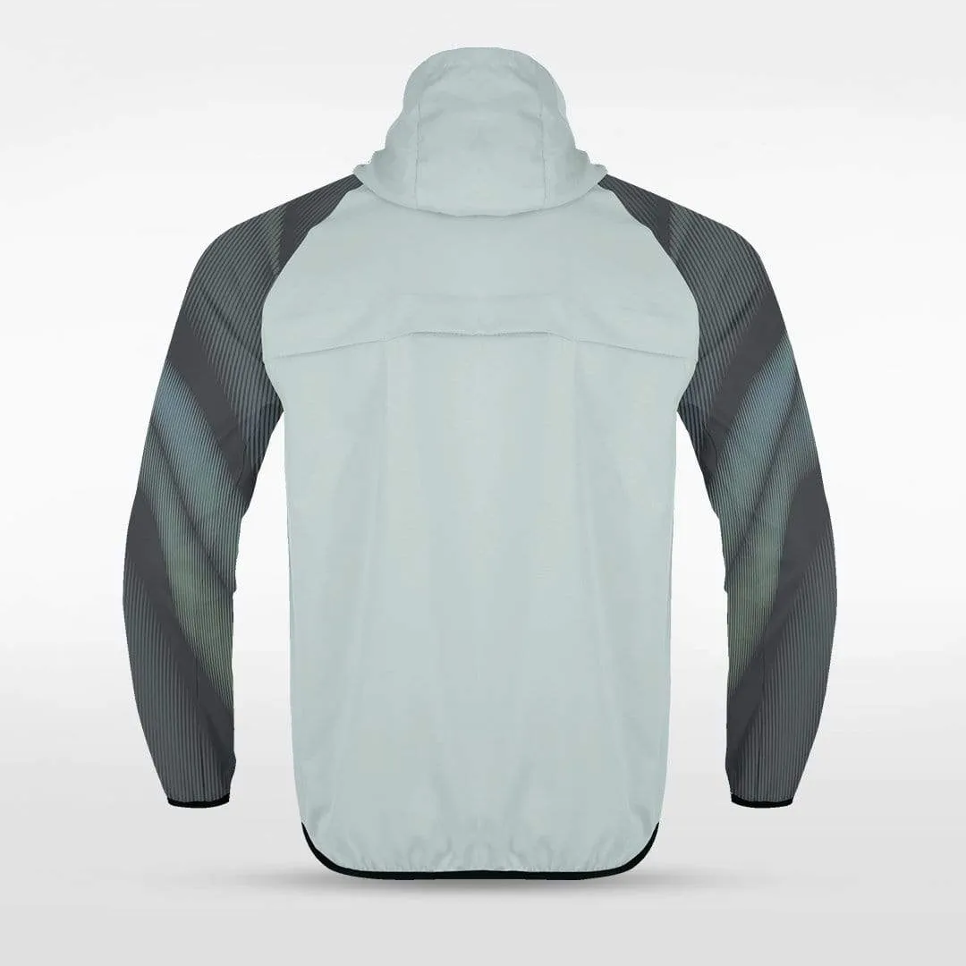 Embrace Aurora - Customized Men's Sublimated Full-Zip Waterproof