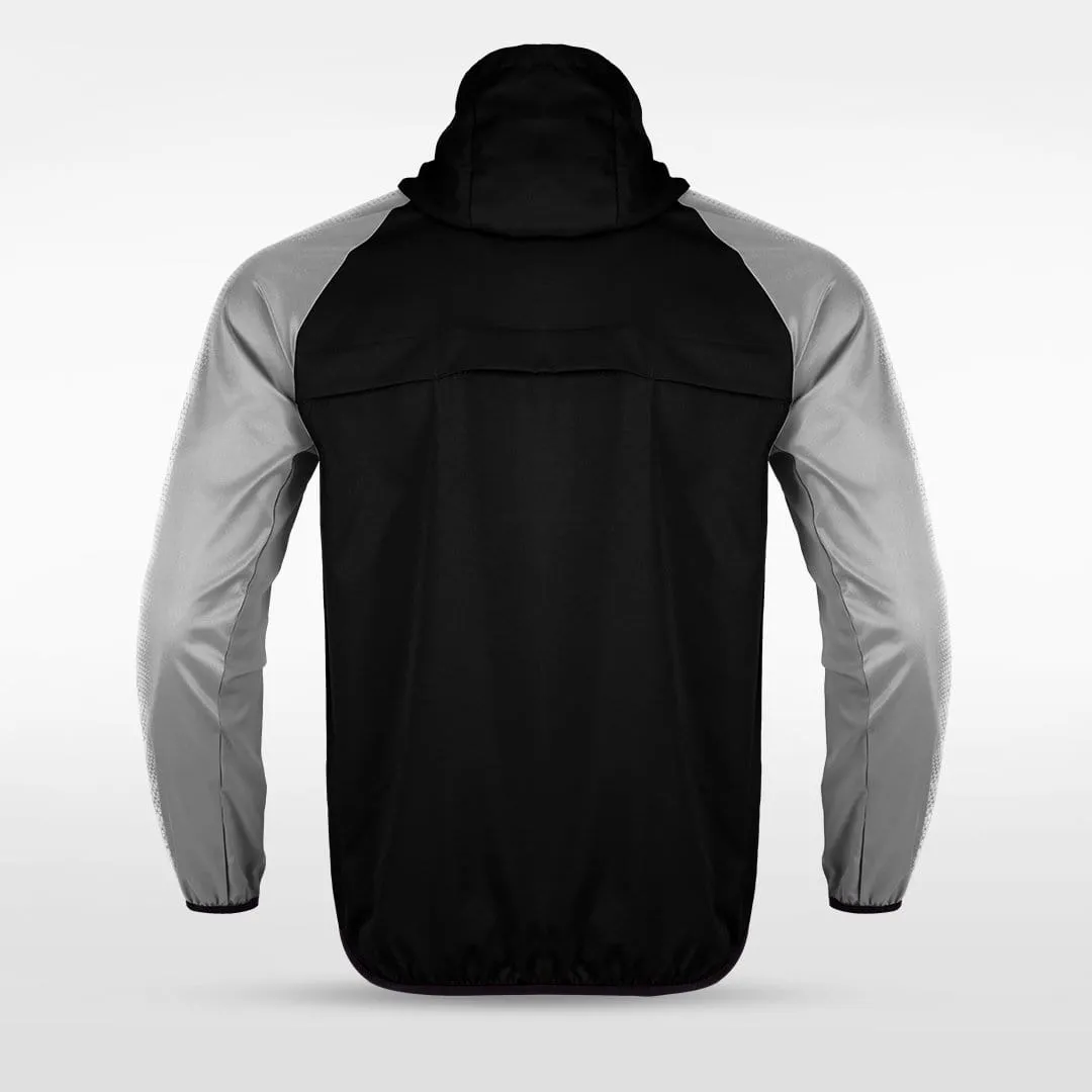 Embrace Radiance - Customized Men's Sublimated Full-Zip Waterproof