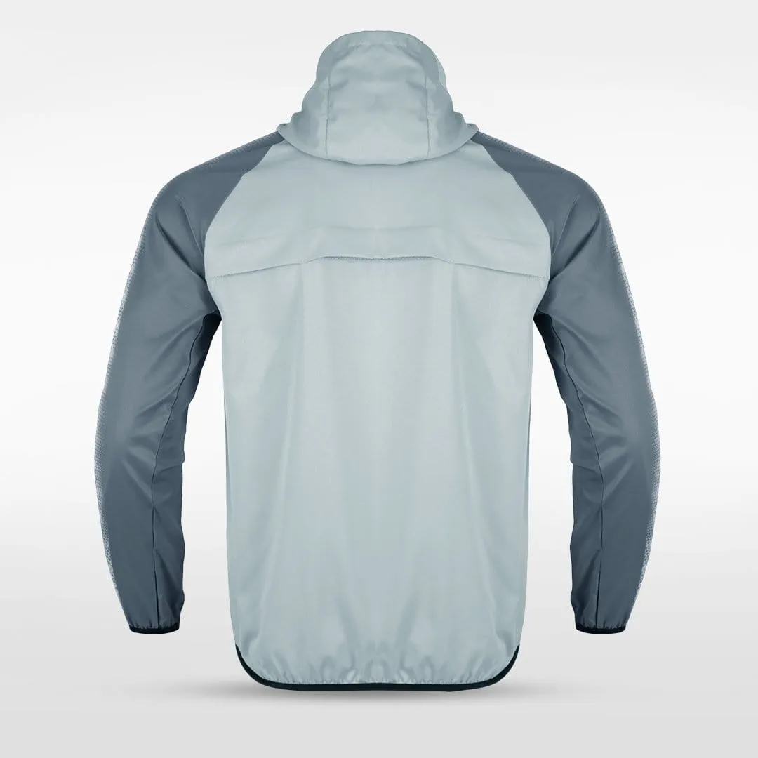 Embrace Radiance - Customized Men's Sublimated Full-Zip Waterproof