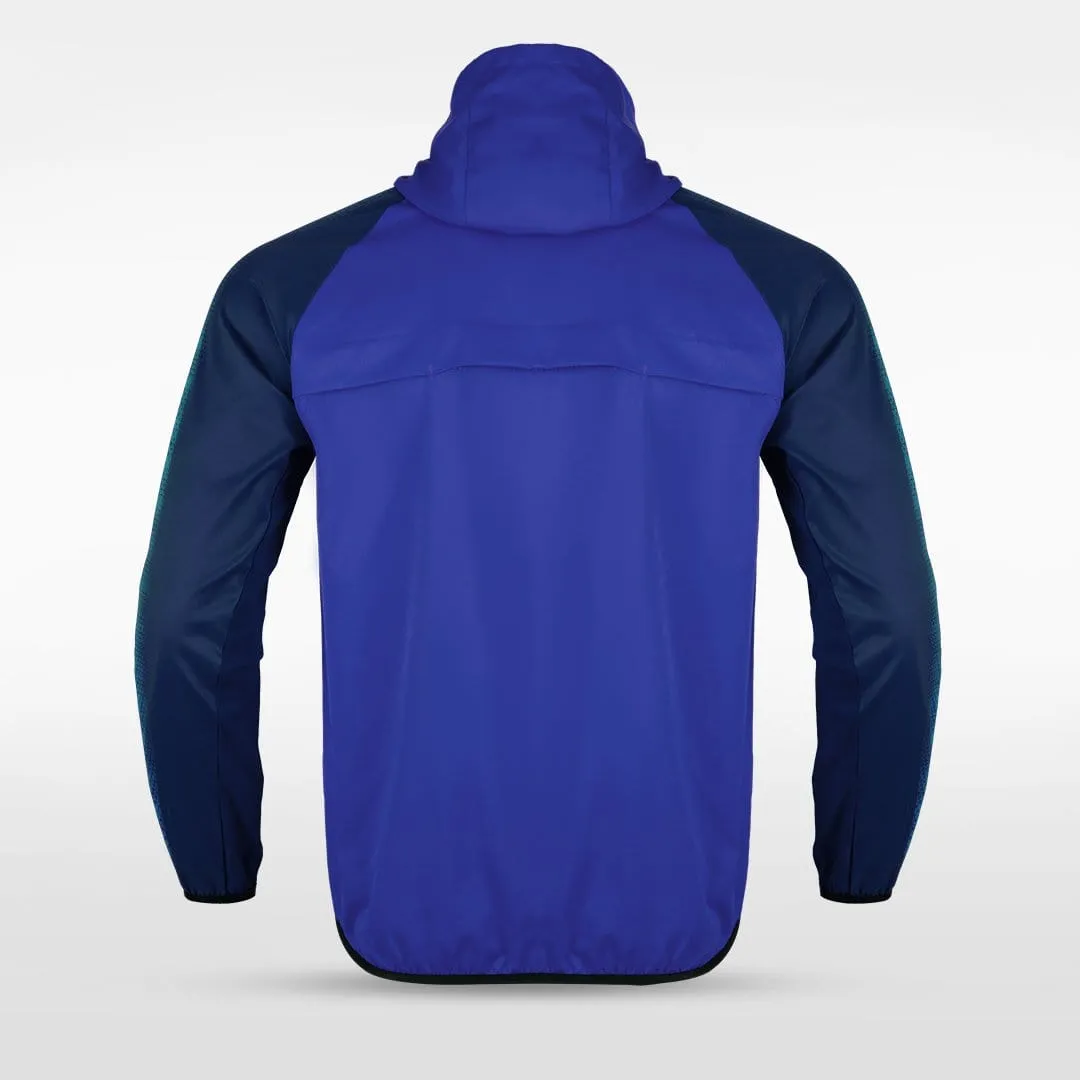 Embrace Radiance - Customized Men's Sublimated Full-Zip Waterproof