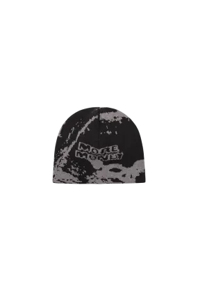 HEART SPLASH BEANIE BLACK