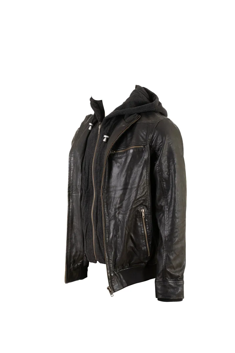 Hooded Jacket Black