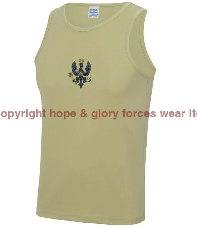 King's Royal Hussars Embroidered Sports Vest