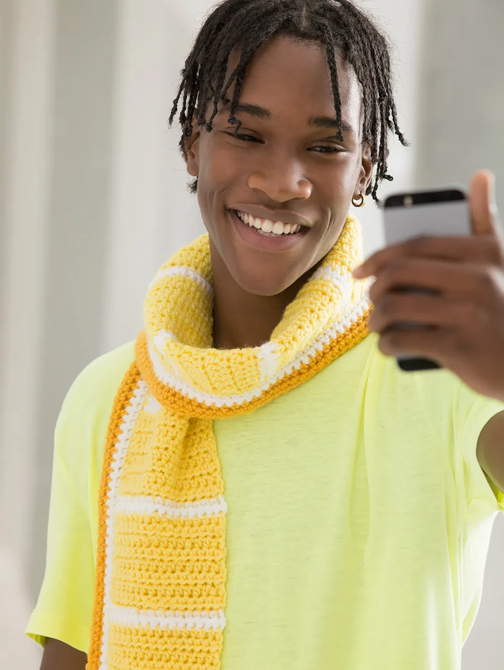 Lemon Scarf (Crochet)