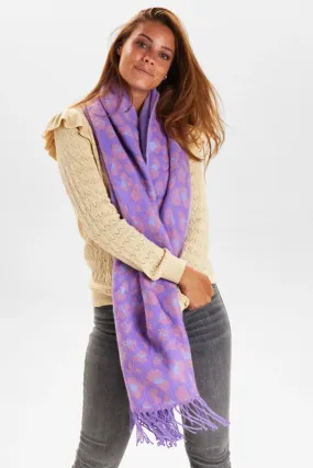 Leonora Leopard Scarf Fairy Wren