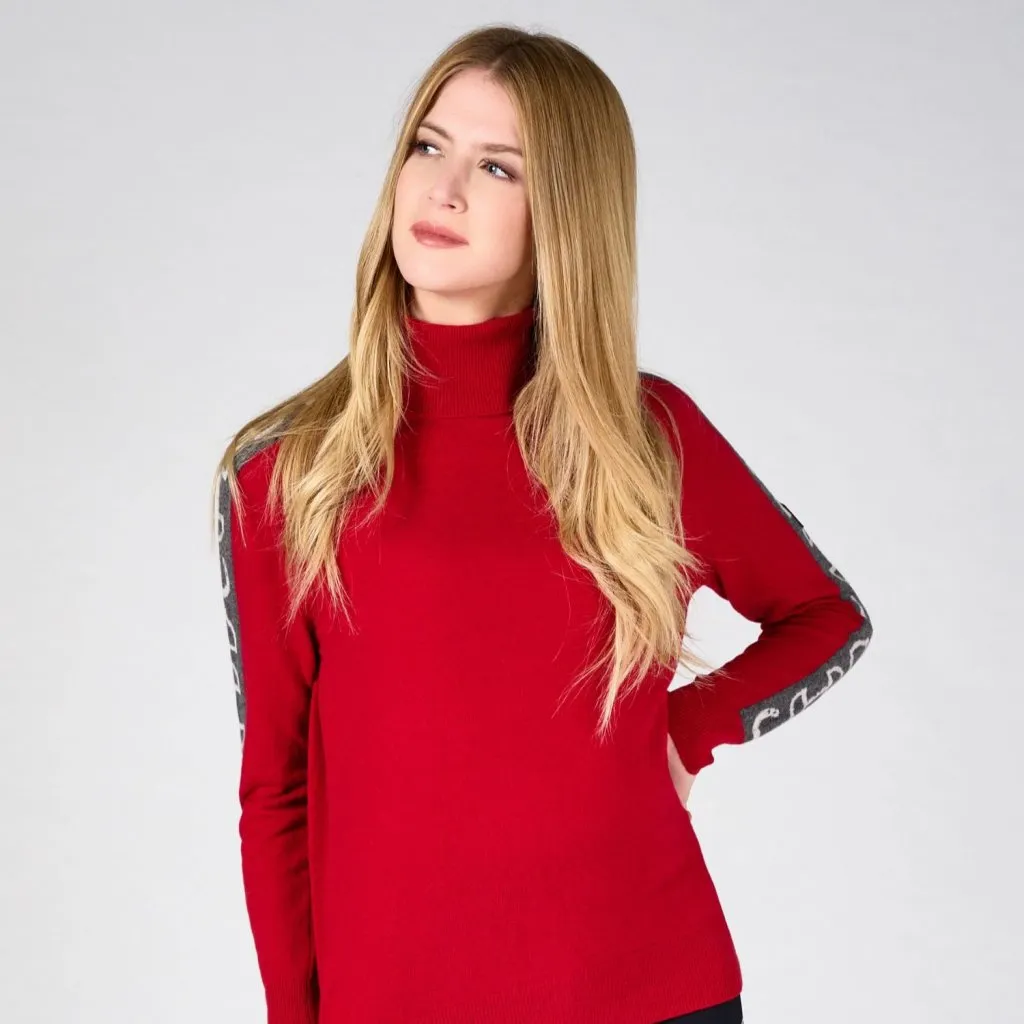 Lierneux Women's Turtleneck Sweater by Vestrum