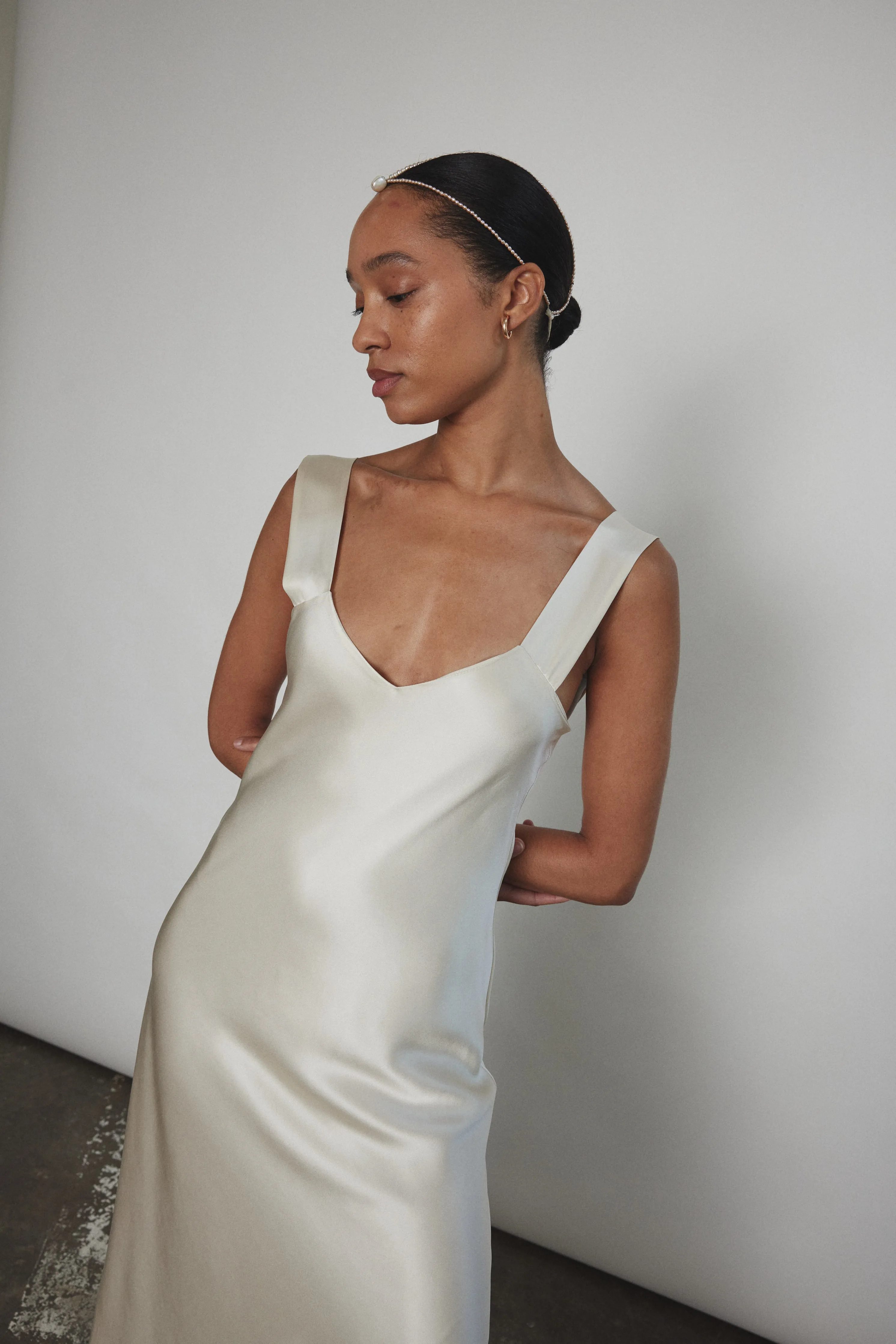 Lisette Midi Slip Dress