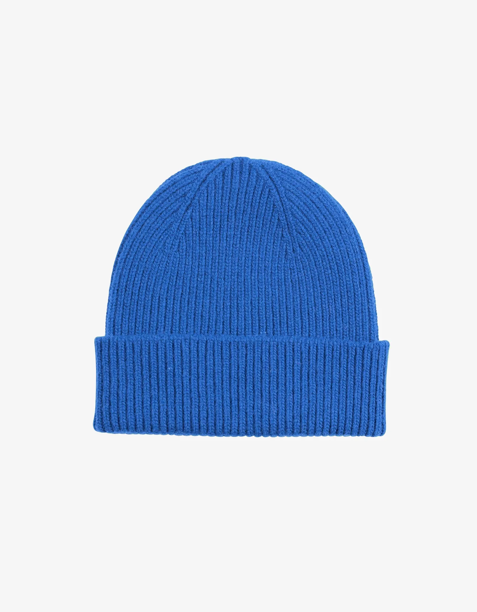 Merino Wool Beanie - Pacific Blue