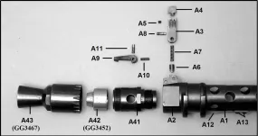 MG 34 Bipod Retaining Spring: A12