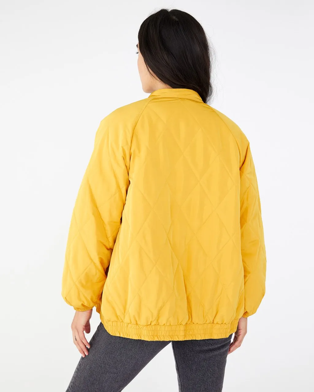 Mustard Bomber Jacket