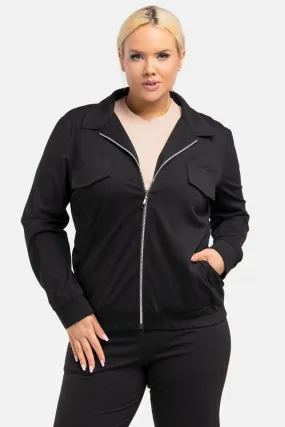 Plus size sweatshirt model 193914 Karko