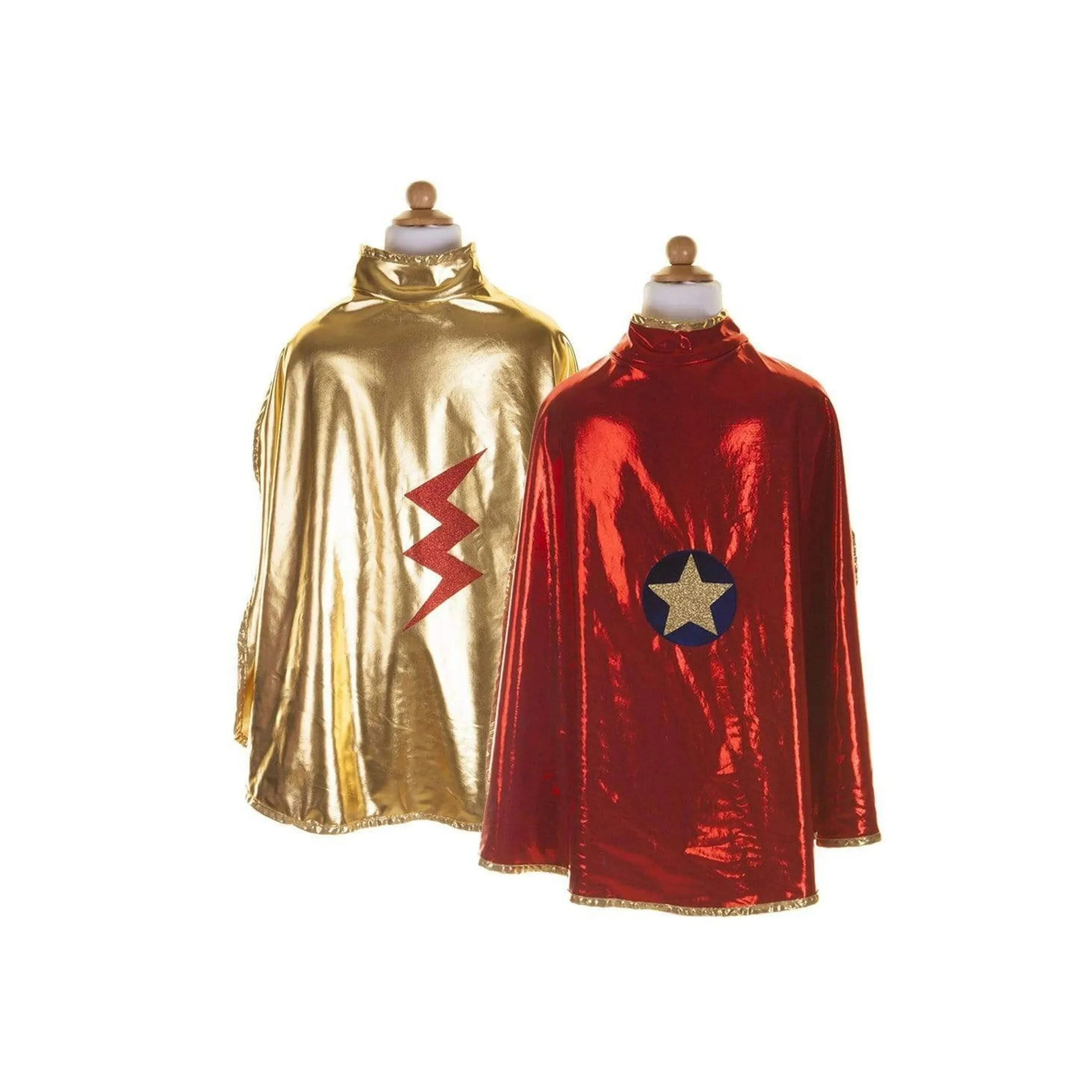 reversible wonder cape gold and red