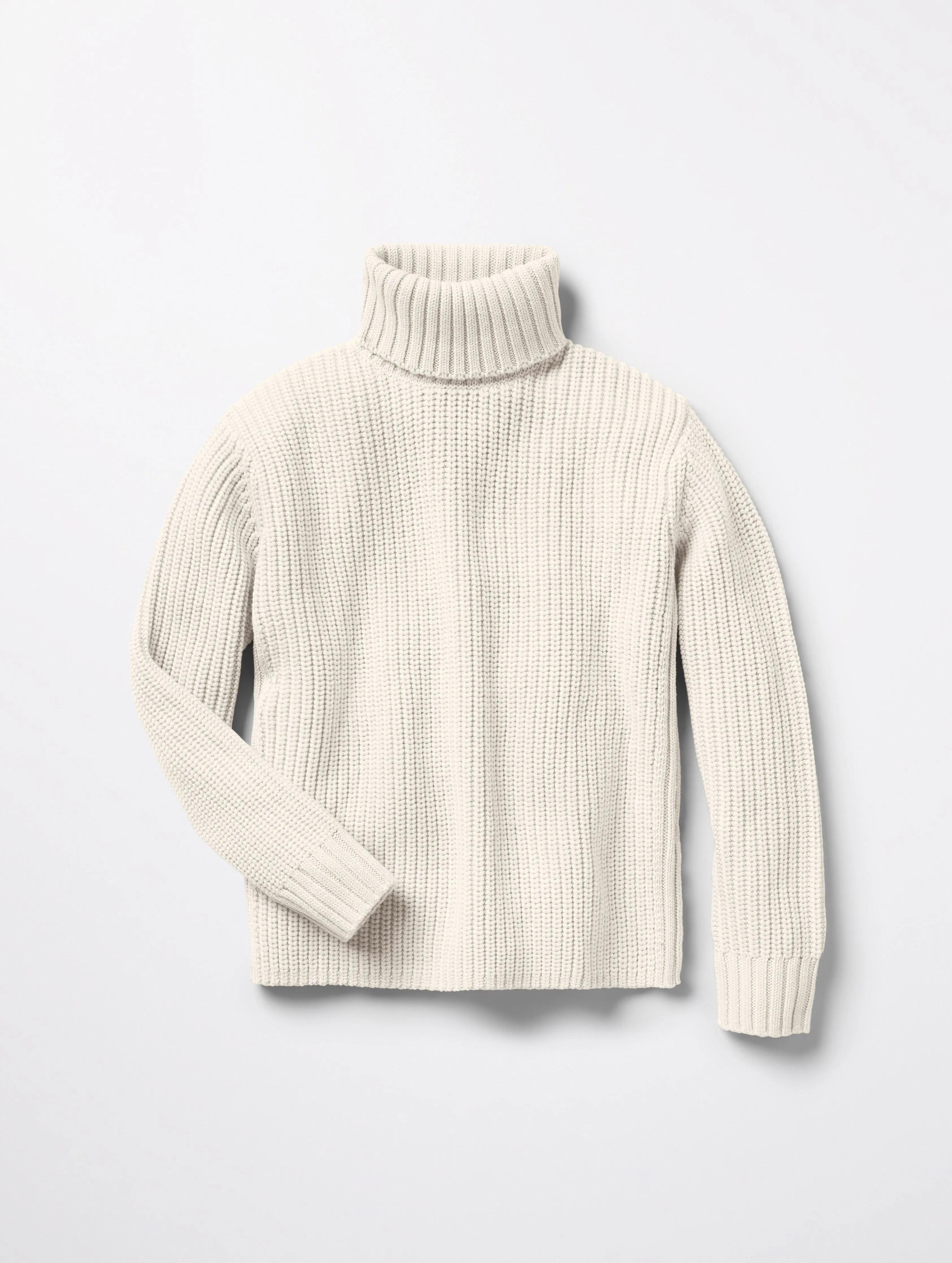 Sherwood Turtleneck Sweater - Winter White