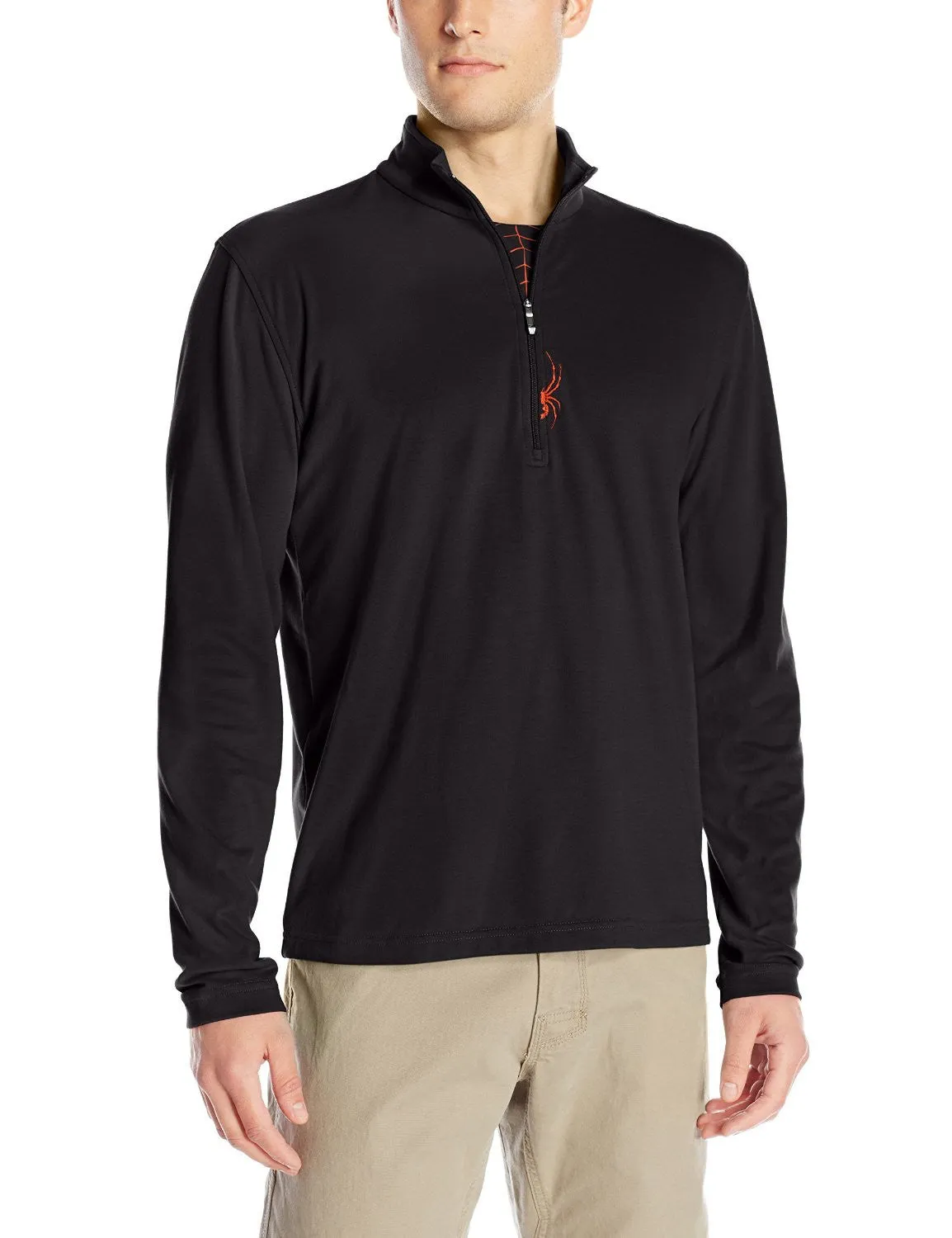 Spyder Buckhorn T-Neck Top Athletic Shirt - Mens